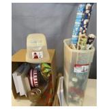 Christmas wrap, boxes, more