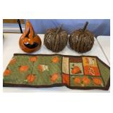 6 ft Table Runner , Lighted JOL Goard, more