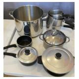 Revere Stockpot, pans, more