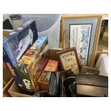 Puzzles, picture, paper shredder