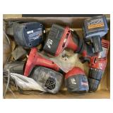 Craftsman light, 15.6v. drill, battery packs