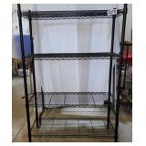 Metal wire shelf