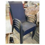 (4) patio chairs