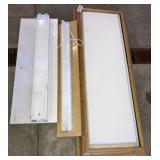 (3) ceiling light fixtures