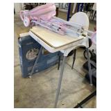 Pet gate, stroller, high chair