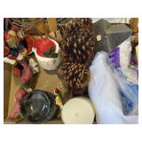 Nutcrackers, pine cones, more
