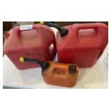 (3) Gas Cans