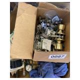 Copper rods, door knobs