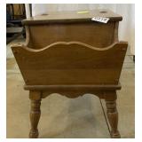 Wooden end table