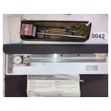 Dial caliper, depth gauge