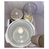 Food processor, crock pot
