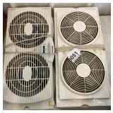 (2) window fans