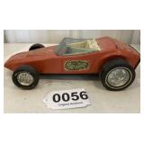 Vintage metal car