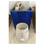 Cloth container , adapters, baby bottle warmer