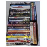 DVDs and VHS tapes