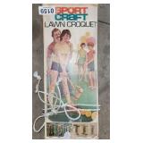 Vintage Sport Craft lawn croquet set