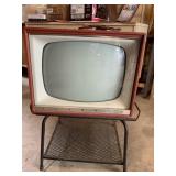 Olympic model tv on swivel stand