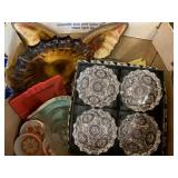 Candy dishes, ash trays and more