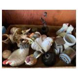 S&P shakers, stamp, sharpener
