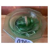 Glass vase & Serving trays