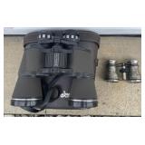 Jason and ornate binoculars