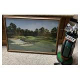 Golf phone and golf picture