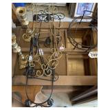 Candle Holders, picture holders, shelf and more