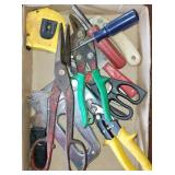 Tin snips, Staple gun and more