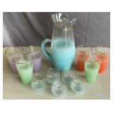 Vintage juice set