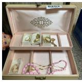 Jewelry box and costume jewelry