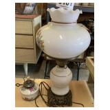 Electric hurricane lamp and small oil lamp