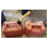 (2) 2-Gallon gas cans