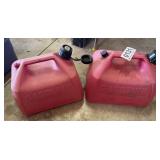 (2) 2-Gallon gas cans