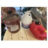 Weed sprayer, gas can and more