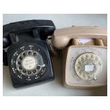(2) Vintage phones