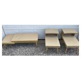 Vintage coffee and end tables