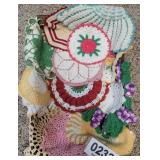 Crochet coasters