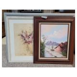 (4) Framed pictures