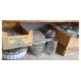 Canning jars, salt dips, serving dishes and more