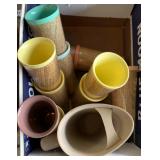 Plastic Pitcher and cups