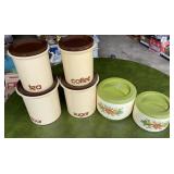 Vintage canister sets