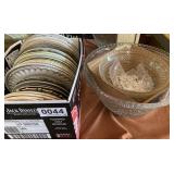 State plates, punch bowl  and more