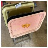 Vintage style TV trays