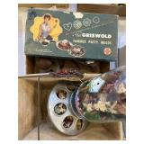 Griswold molds, basket, more