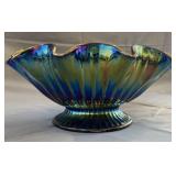 Carnival glass bowl
