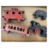 Cast iron train parts