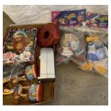 Space jam, woody, mini jukebox and more