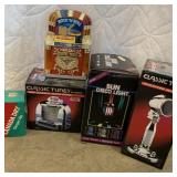 Disco light, mini jukebox, microphone radio & more