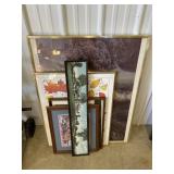 (5) Framed pictures