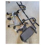 Stroller attachment, exercise equipment